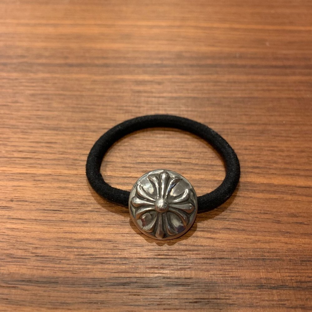 Chrome Hearts Cross Ball Hair Band Tie